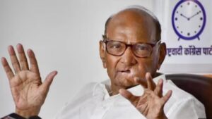 Sharad Pawar resigns
