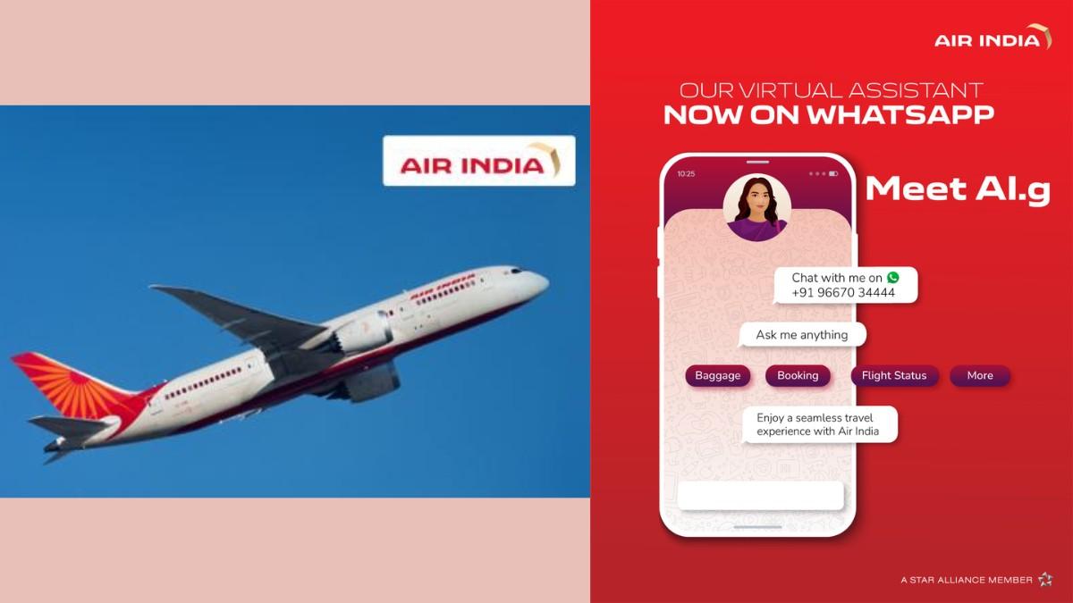 Air India’s Virtual Travel Assistant
