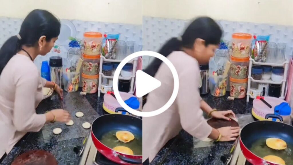 Viral Video How to make pooris