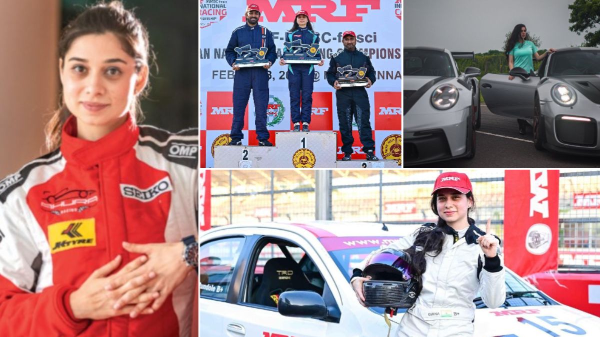 Diana Pundole first woman car racing champion