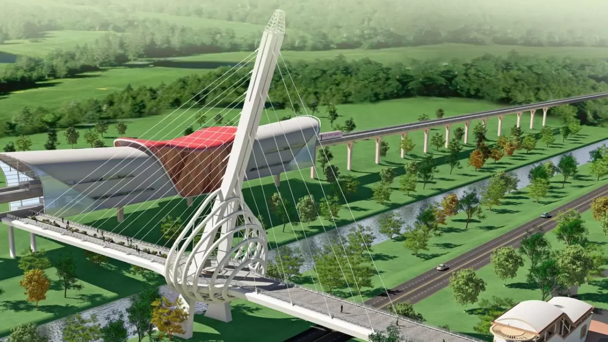 Pune's First Cable-Stayed Bridge Over Mutha River Near JM Road to Enhance Metro Access to be Ready by May 2025