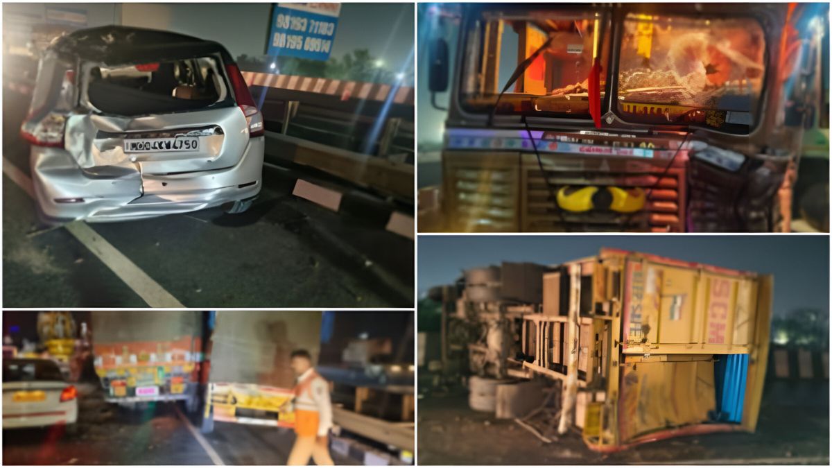 Collision on Mumbai-Pune Expressway