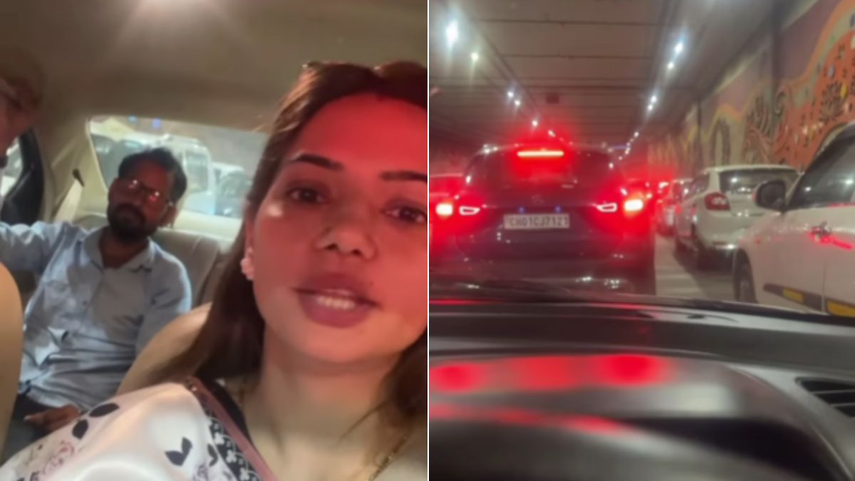 Gurugram Woman Drives Cab After Driver Falls Ill