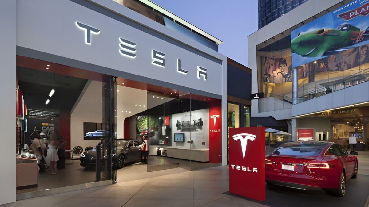 Tesla India showroom launch