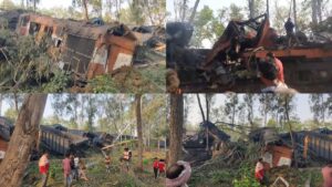 Head-On Collision Between Two Goods Trains in Jharkhand