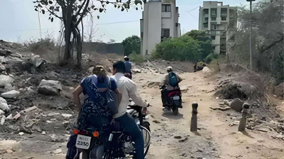 Missing road link in Kothrud