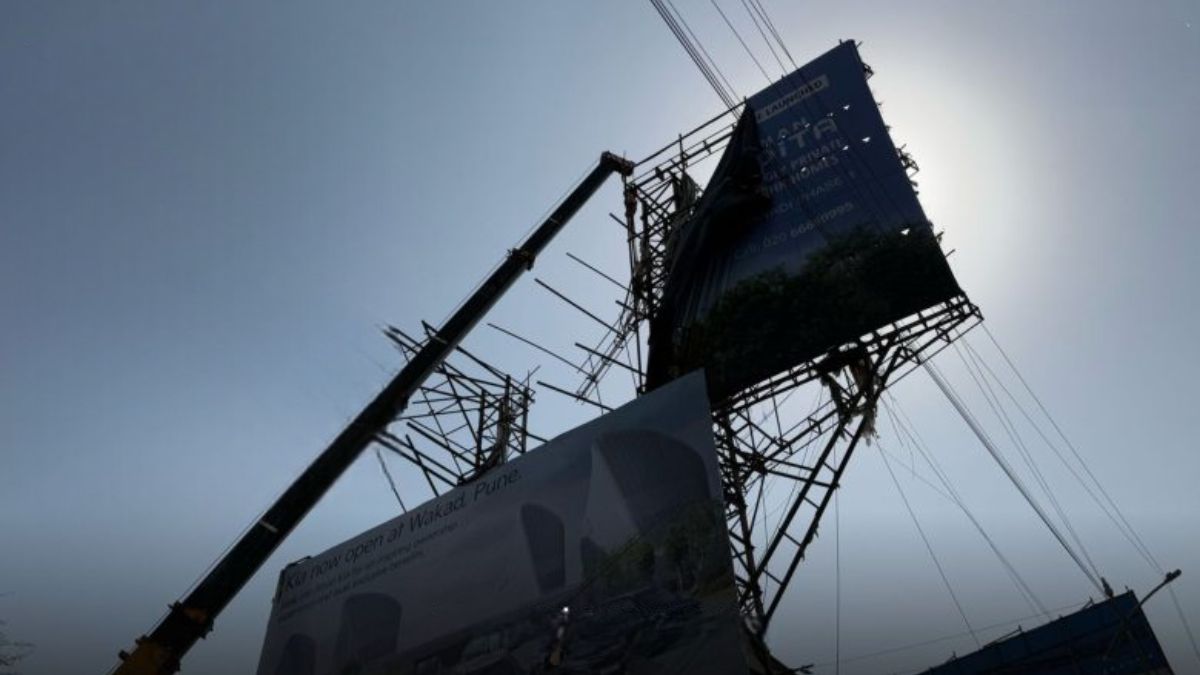 PMRDA crackdown on unauthorized hoardings in Pune