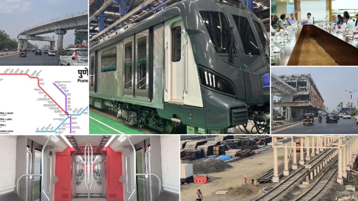 Pune Metro Line 3 progress