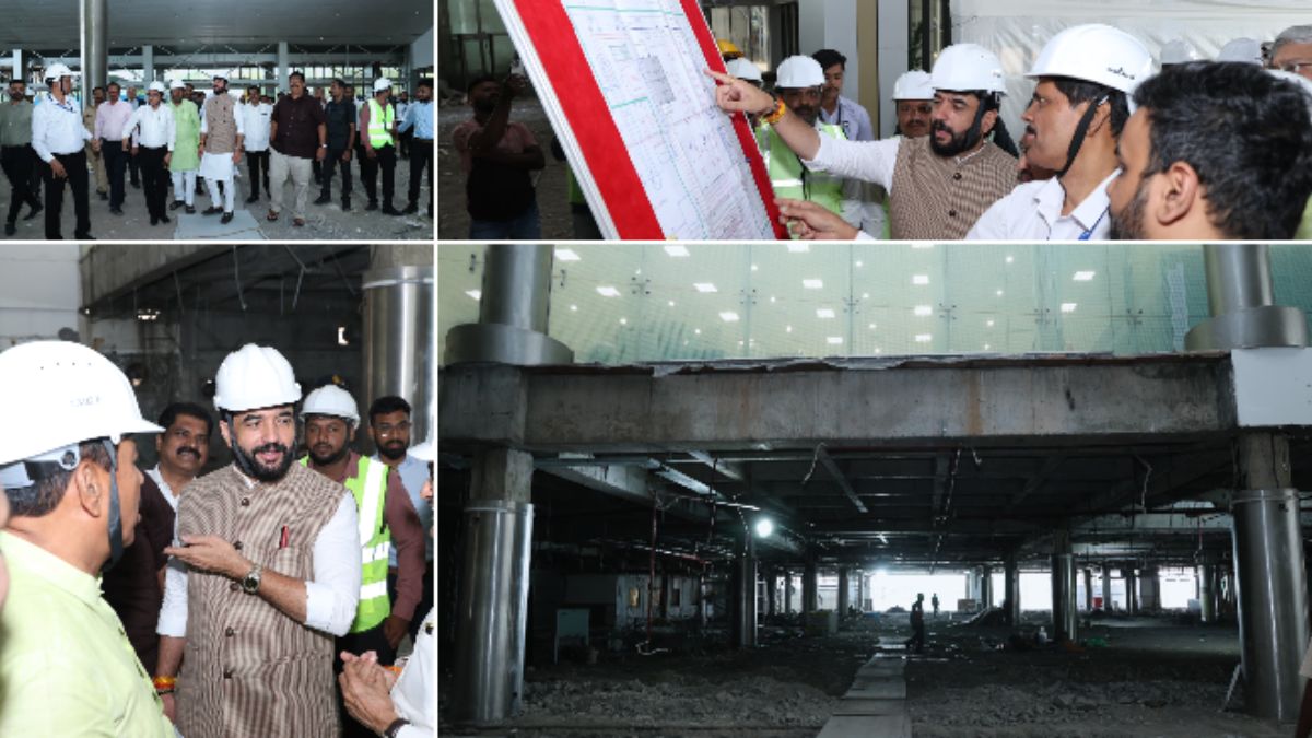 Reconstruction Work at Pune Airport