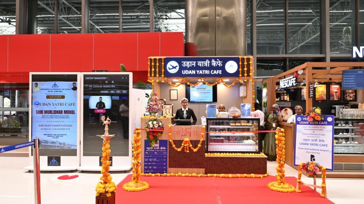 Udan Yatri Café at Pune Airport