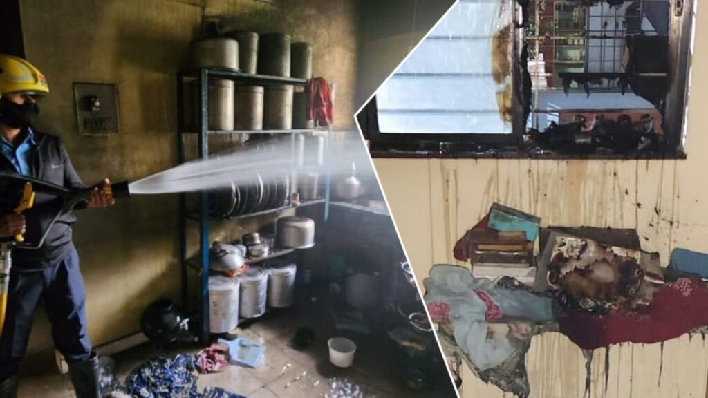 Pune: Gas Leaks Trigger Two Major Fires: One Injured in Aundhgaon, Family of Four Hurt in Wadkar Mala