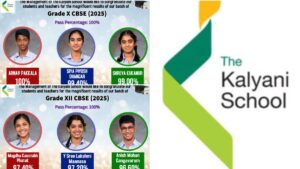 Pune’s Kalyani School proudly announces its exceptional achievement of a 100% pass rate in the CBSE board exams