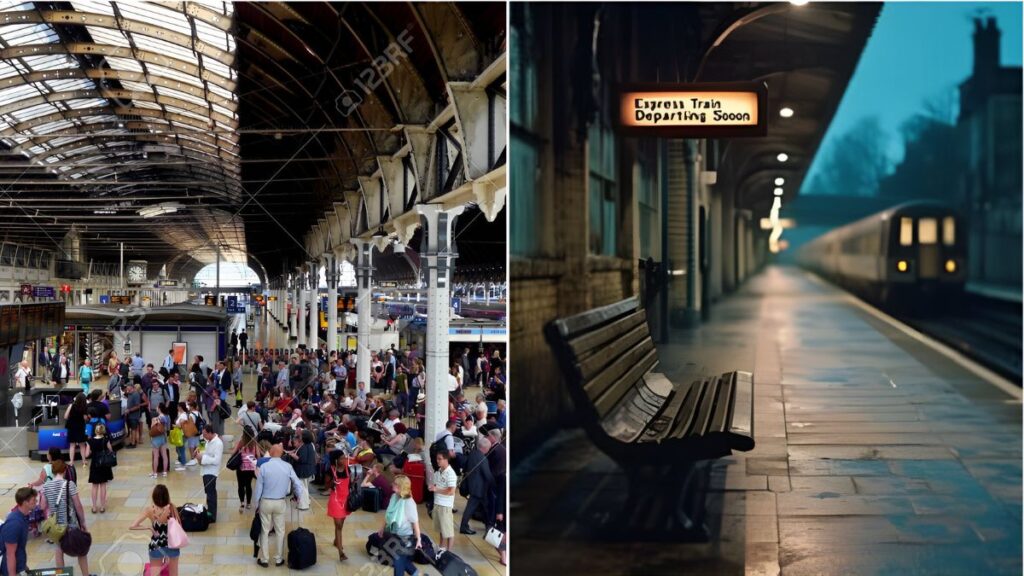 Life is Like a Railway Platform, and Children Are Like Trains - They Roar into Your Life and Disappear Quietly
