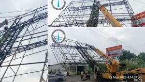 PMRDA removes unauthorized hoardings Palkhi route