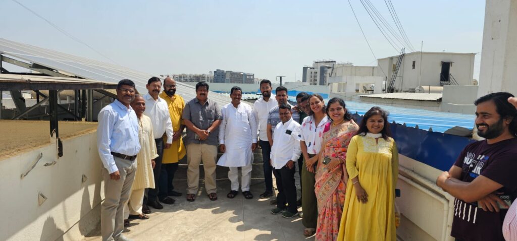 Pune Gini Bellissimo CHS 80 kW solar rooftop installation