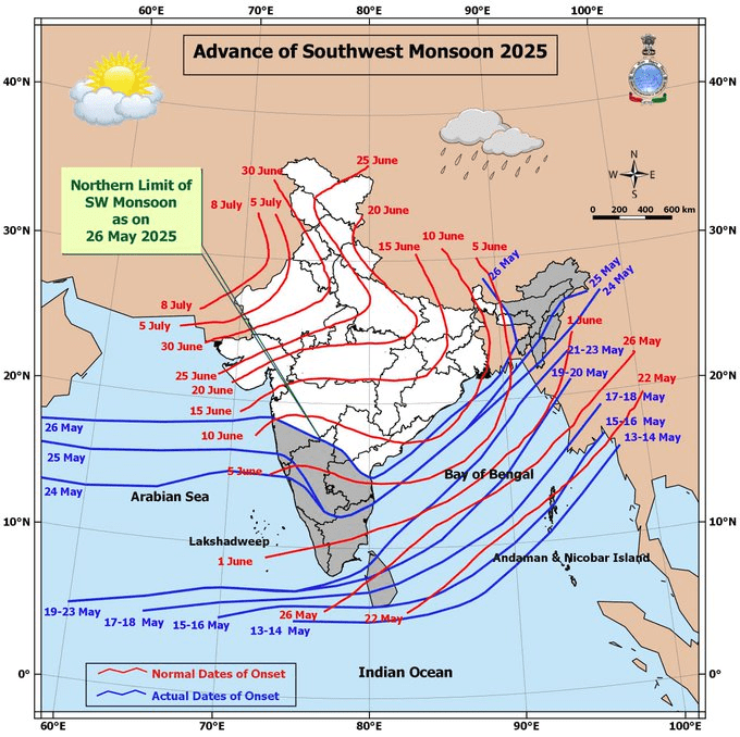 Monsoon Arrives in Pune, Mumbai and Many Parts of Maharashtra | IMD 2 Monsoon Arrives in Pune