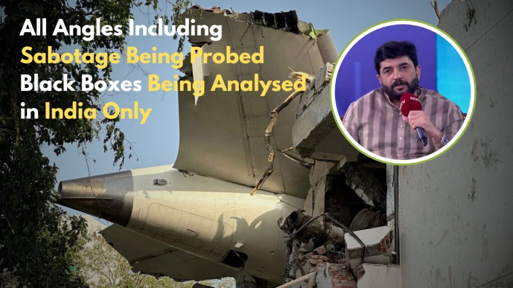 Air India Crash: Sabotage Angle Being Probed Too; No Question of Sending Black Boxes to US - MoS Murlidhar Mohol 1 Air India plane crash sabotage probe