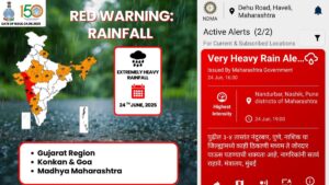 Heavy Rainfall Alert in Pune