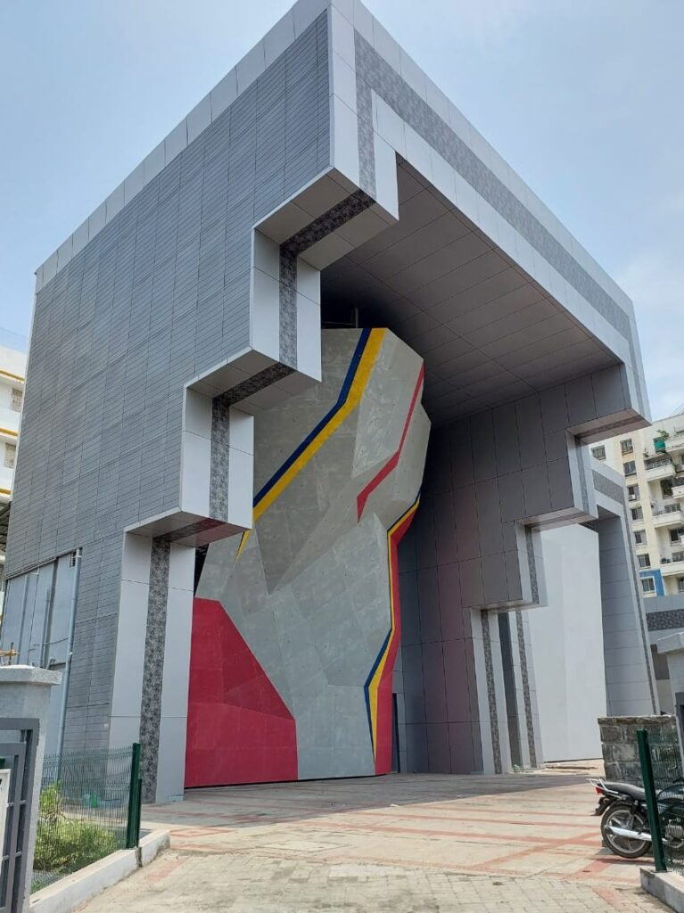 Olympic-grade climbing wall Pune
