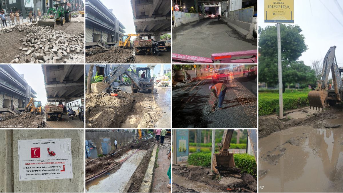 Pune: PMRDA Takes Concrete Steps to Resolve Civic Issues in Hinjawadi – Metro Work, Drainage & Road Repairs Underway