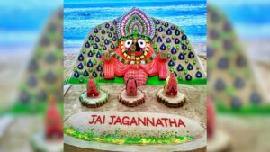 Sudarsan Pattnaik Rathyatra sand art