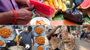 Unhygienic street foods in monsoon