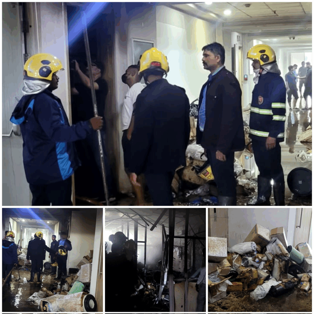 Pune: Early Morning Fire at Platinum Square Office in Viman Nagar, No Injuries Reported 2 image 115