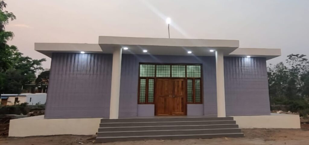 3D-printed gangman hut Indian Railways