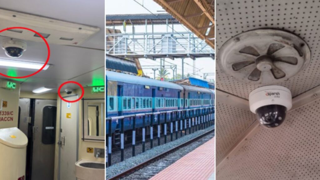Indian Railways to Install CCTV Cameras in All Coaches and Locos for Enhanced Passenger Safety 1 CCTV Cameras in Indian Railways