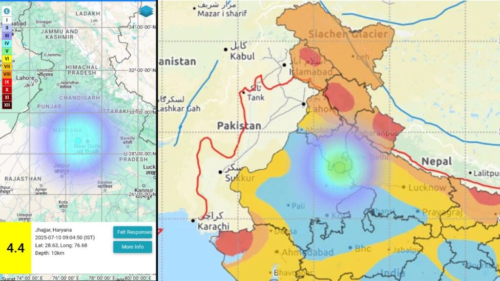 Delhi-NCR earthquake Jhajjar