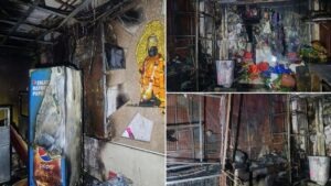 Fire in Shahunagar Chinchwad