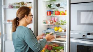 Fridge cleaning in monsoon