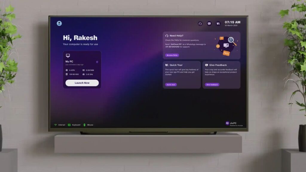 JioPC by Jio Platforms: Transform Your TV into a Personal Computer with Cloud Technology 1 JioPC Transform TV into PC