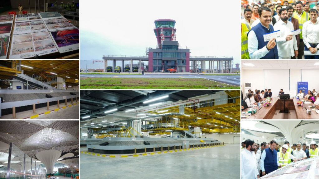 CM Devendra Fadnavis Inspects Progress of Navi Mumbai International Airport, Sets September 30 Deadline 1 Navi Mumbai International Airport