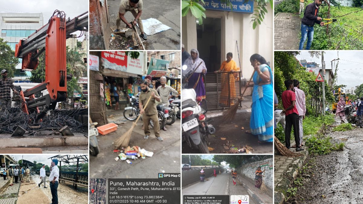 Pune Swachh Survekshan 2025 Clean-Up Drive