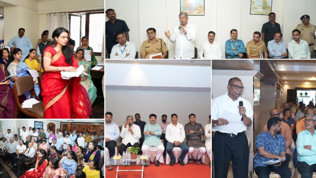 Pune: Minister Chandrakant Patil Chairs Crucial Meeting to Address Traffic Congestion and Encroachment in Baner-Balewadi and Kothrud Area 1 Pune traffic congestion solutions Baner-Balewadi