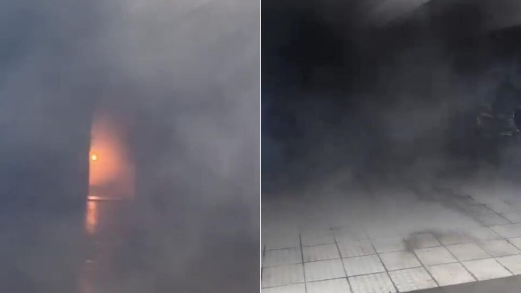 Pune: Major Fire in Rahatani-Wakad's Park Street Society Meter Box; Swift Action by Fire Brigade Prevents Tragedy 1 Rahatani-Wakad Fire Incident