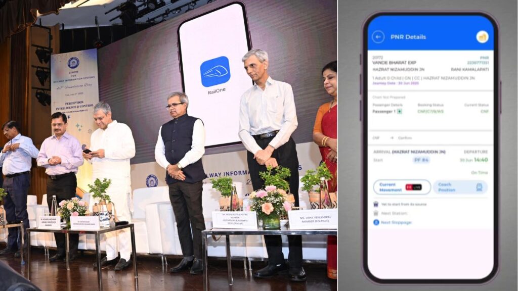 RailOne App is Now Live: Discover the Convenience of All-in-One Railway App for Ticket Booking, Train Tracking, E-Catering and Much More 1 RailOne app passenger services