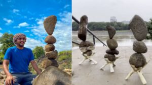 Rock Balancing Meditative Art