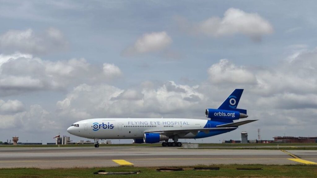Spotted at Bengaluru Airport; World's Only Flying Eye Hospital - How Does it Work? 1 Flying Eye Hospital