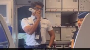 IndiGo pilot Hindi announcement