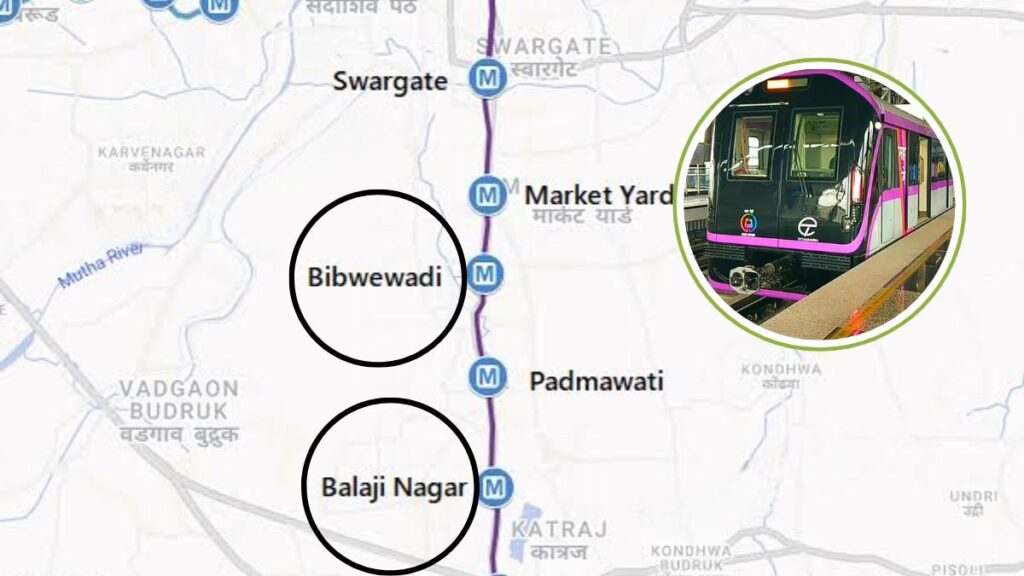 Pune Metro Extension: Two New Stations Approved on Swargate–Katraj Line 1 Pune Metro Extension