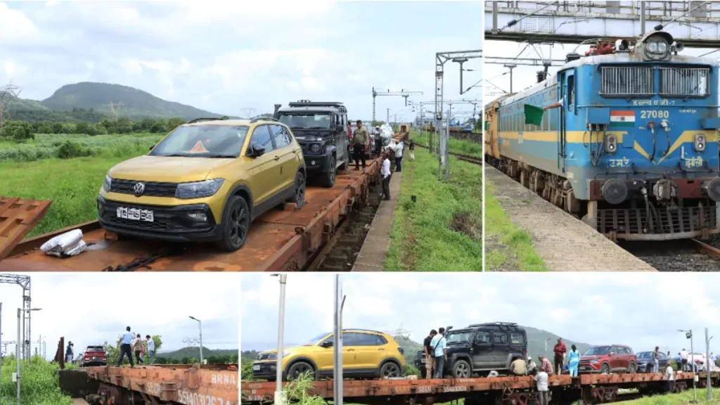 Ro-Ro car rail service