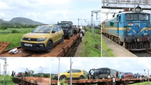 Ro-Ro car rail service