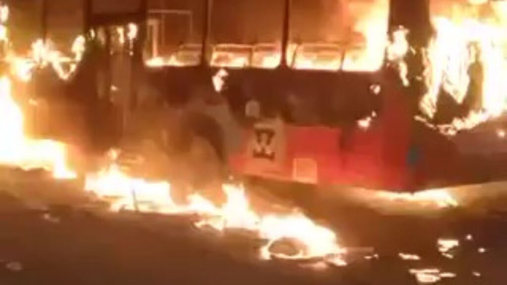 BMTC bus fire