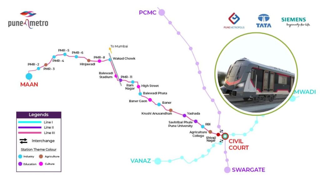Hinjawadi Shivajinagar Metro Line 3