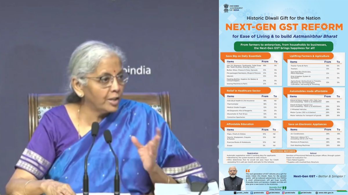 Historic GST reforms