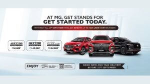 JSW MG SUV price cut