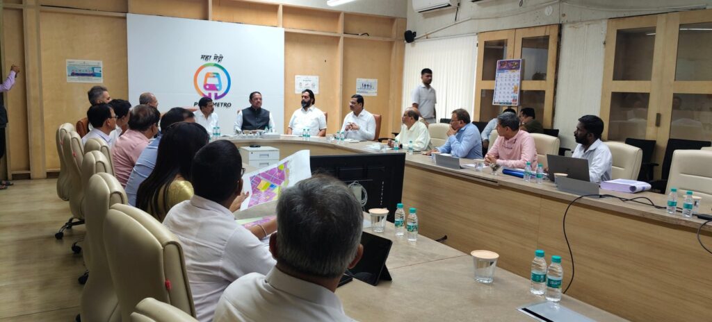 Bhakti-Shakti to Chakan Pune Metro