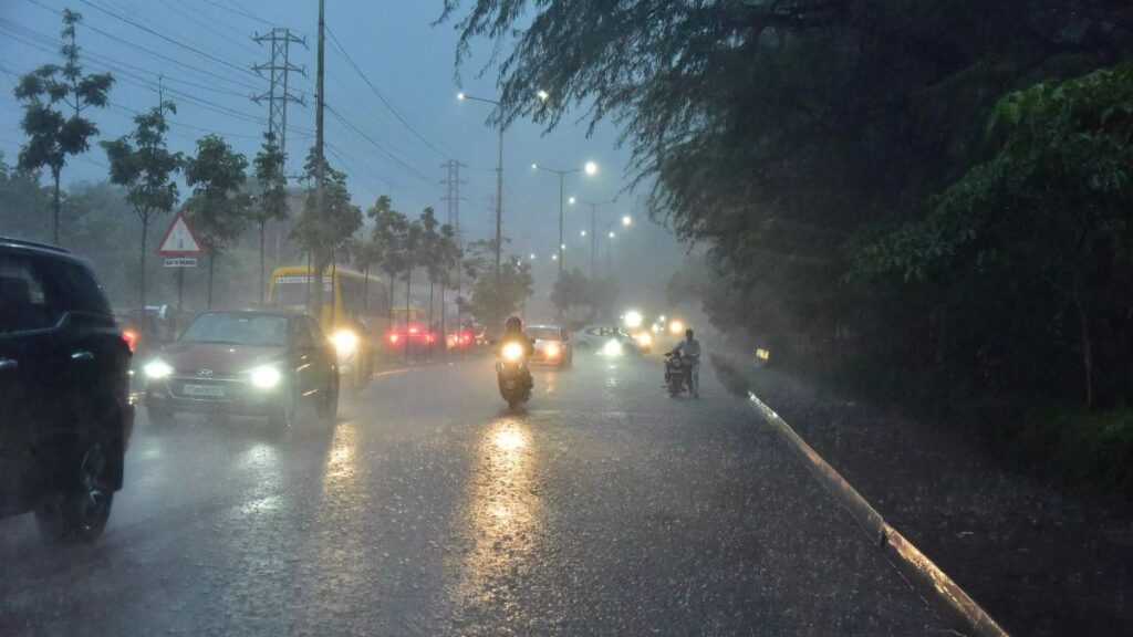 heavy rain alert